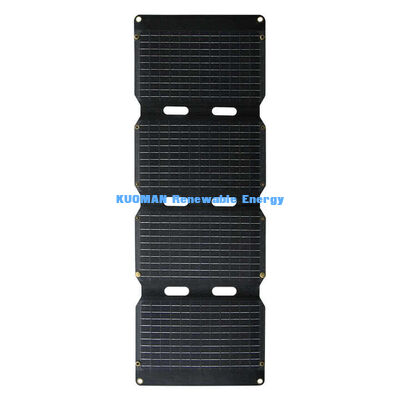 شاحن شمسي للهواتف المحمولة، شاحن طاقة شمسية للأجهزة اللوحية والكمبيوتر المحمول، 40 واط، 60 واط