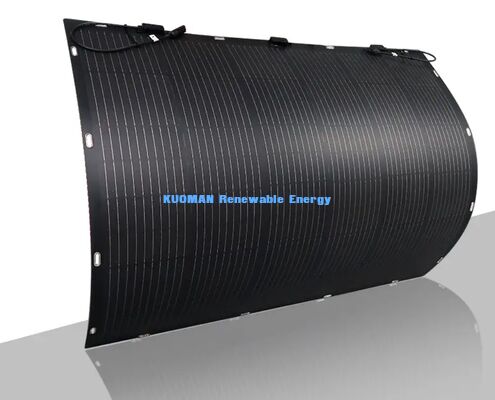 لوحة شمسية قابلة للتلاعب تصميم ألياف الكربون للاستخدام في الشبكة