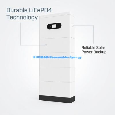 نظام تخزين البطارية المنزلية LiFePO4 مع 10.24KWh ~ 30.72KWh سعة و 6000 دورة حياة