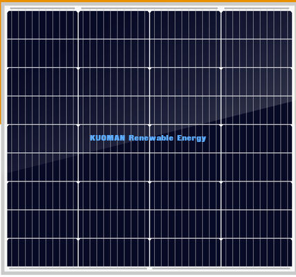 MBB متعدد بسبار نصف قطع الايثيلين لوحة شمسية أحادية البلورية 600W 182mm 144 خلية 10BB تصميم