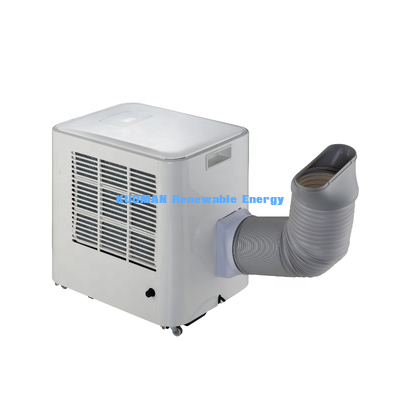 مكيف هواء متنقل هادئ 45-52dB 9000 BTU ذاتي التبخر بدون خزان فتحة تخزين عن بعد سخان تبريد لغرفة النوم