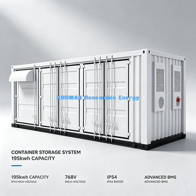 Commercial Container Energy Storage System 500kW 550kW Max Power Solar Wind Hybrid Storage Equipment