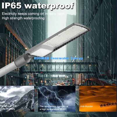 مصباح شارع LED DOB بقوة 50-200 واط | مصباح طريق خارجي IP65 للطرق السريعة ومواقف السيارات