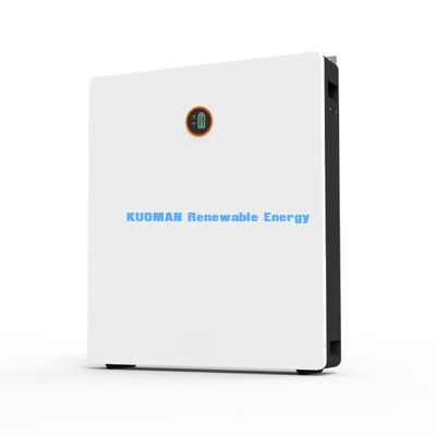 KM 48V 300Ah LiFePO4 بطارية الحائط الجدار المنزل بطارية التخزين مع 8000 دورة