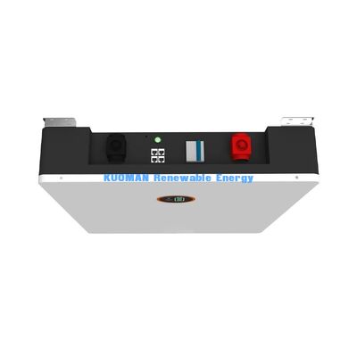 KM 48V 300Ah LiFePO4 بطارية الحائط الجدار المنزل بطارية التخزين مع 8000 دورة