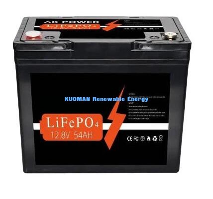 بطارية الليثيوم LiFePO4 من 12 فولت 50Ah مع طاقة 691.2Wh وخلايا بريزمية لتطبيقات دورة عميقة