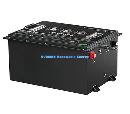 KM 36V -50-150Ah عربة جولف مخصصة بطارية LiFePO4 8000 دورة
