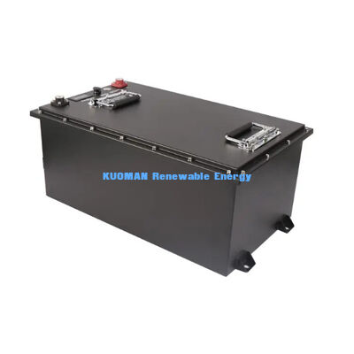 KM 72V - 100Ah بطارية LiFePO4 مع 8000 دورة و 7360Wh من الطاقة