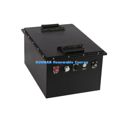 KM 72V - 100Ah بطارية LiFePO4 مع 8000 دورة و 7360Wh من الطاقة