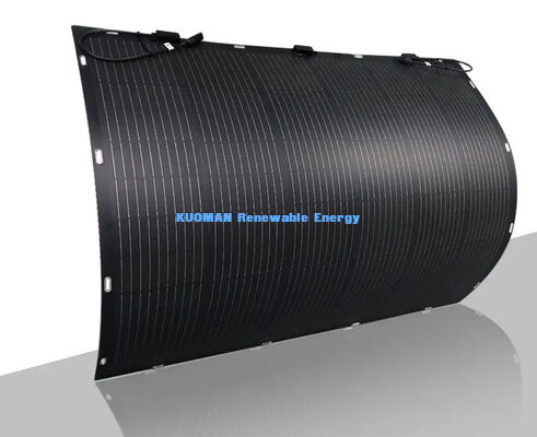 أكثر لوحة شمسية مرنة مبيعًا بقوة 200 واط 400 واط 600 واط 800 واط، عاكس دقيق هجين لسقف السيارة والقارب والأسطح البحرية وشاحن بطارية المركبات الترفيهية في الهواء الطلق