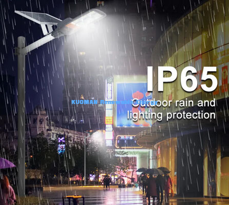 IP67 مضاد للماء 300W-500W ضوء الشارع الشمسي مع مستشعر الحركة الذكي مصباح الشارع LED