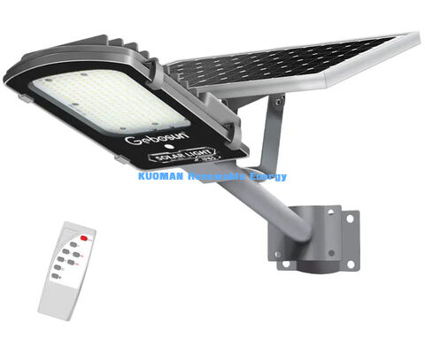 IP65 مضاد للماء 300W-500W انفصال ضوء الشارع الشمسي مع بطارية LiFePO4 واللوحة الشمسية