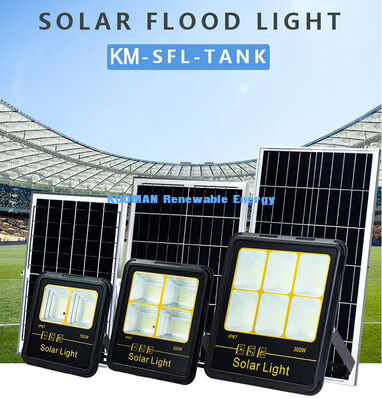 IP65 مضاد للماء 200W-400W ضوء الفيضانات الشمسية مع 15000LM ضوء الفيضانات عالية LED الحديقة الشمسية