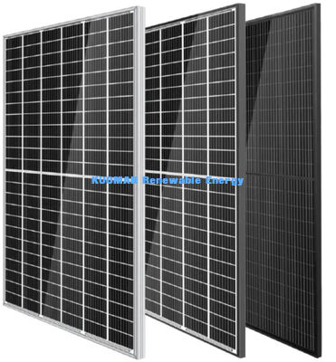 500W-600W لوحة شمسية مع كفاءة 22٪ ومقاومة الطقس IP65 للاستخدام الصناعي