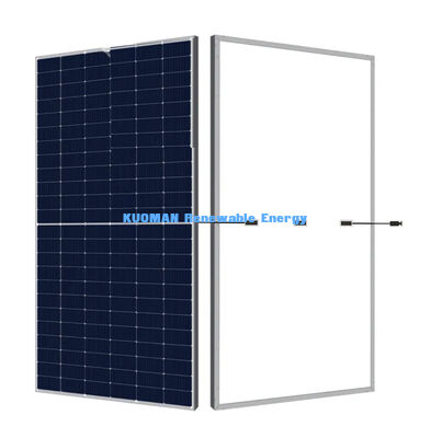 500W-600W لوحة شمسية مع كفاءة 22% ومقاومة الطقس IP65 لإنتاج الطاقة الصناعية