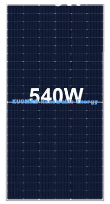 500W-600W لوحة شمسية مع كفاءة 22% ومقاومة الطقس IP65 لإنتاج الطاقة الصناعية