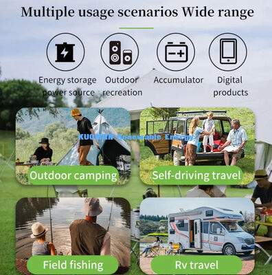 لوحة طاقة شمسية محمولة قابلة للطي للتخييم بقدرة 480 واط، طاقة مستدامة، محطة شحن بالطاقة الشمسية