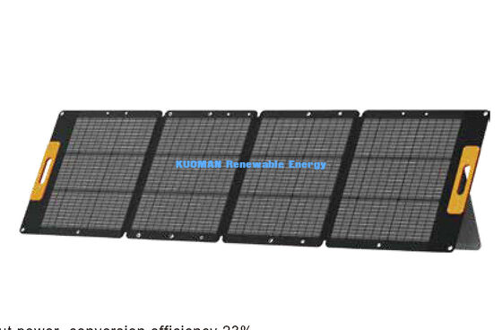 200W IP68 مقاوم للماء 360 درجة قابلة للثنية المحمولة المرنة الطاقة الشمسية لوفرة الطاقة الطارئة
