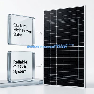 700W لوح شمسي أحادي البلور IP65 الطقس المقاوم للطاقة الشمسية الوحدة 1722x1134x30mm