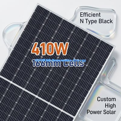 300W-400W لوحة الطاقة الشمسية أحادية البلور مع إطار الألومنيوم المضغوط لتحقيق كفاءة عالية