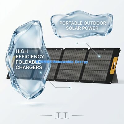 200W IP68 مقاوم للماء 360 درجة قابلة للثنية المحمولة المرنة الطاقة الشمسية لوفرة الطاقة الطارئة