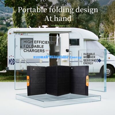 480W طاقة عالية لوحة شمسية مرنة مع تصميم قابلة للطي ومقاومة للطقس للطاقة المحمولة