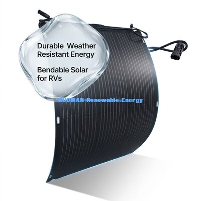 ألترا لايت 30W ETFE ألواح شمسية مرنة محمولة للمشي لمسافات طويلة التسلق والسفر الشبكة