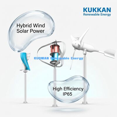 ضوء الشارع الهجين للرياح والشمس 100W-200W مع IP65 مقاوم للماء و 12hrs * 365days وقت العمل للطرق خارج الشبكة