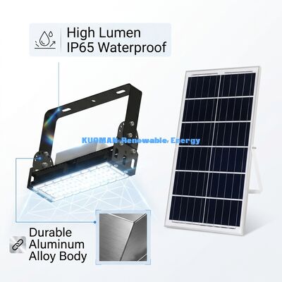 IP65 ضوء الفيضانات الضوء الشمسي مع خيار التحكم عن بعد للاستخدام الصناعي
