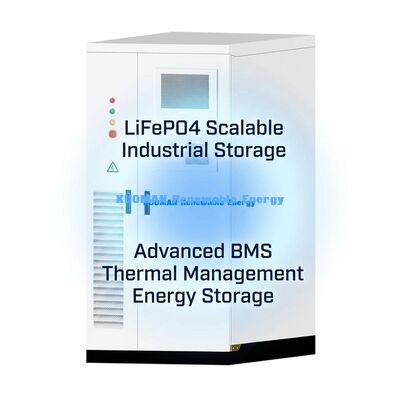 نظام تخزين الطاقة التجاري لليثيوم أيون 100 كيلوواط مع بطارية ESS 768 فولت للتطبيقات الصناعية