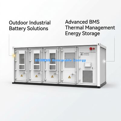 بطارية ESS لتخزين الطاقة التجارية قابلة للتخصيص 215KWh لمزارع الطاقة الشمسية المستدامة