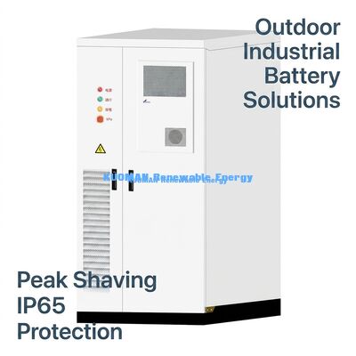 107بطارية ESS التجارية ذات تقنية LiFePO4 ونظام قابلة للتوسع لتخزين الطاقة الصناعية