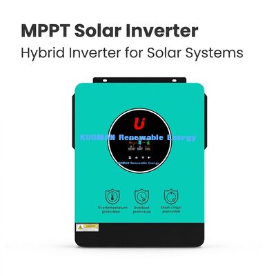 BSR IP65 6KW عاكس هجين مع مراقبة WiFi والتشغيل الموازي لأنظمة الطاقة الشمسية المنزلية