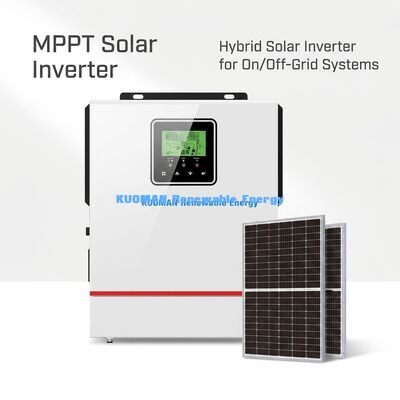 محول شمسي MPPT بشحن أقصى 80 أمبير ومخرج موجة جيبية نقية للاستخدام المنزلي مع تحكم عبر التطبيق