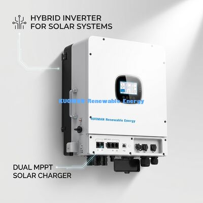 عاكس هجين ذكي ثلاثي الطور بتصنيف IP65 وضمان لمدة 5 سنوات لإدارة طاقة موثوقة