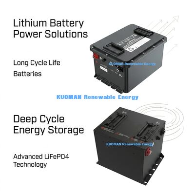 بطارية عربة الغولف 48V 50Ah-150Ah LiFePO4 مع 8000 دورة حياة للأداء طويل الأمد