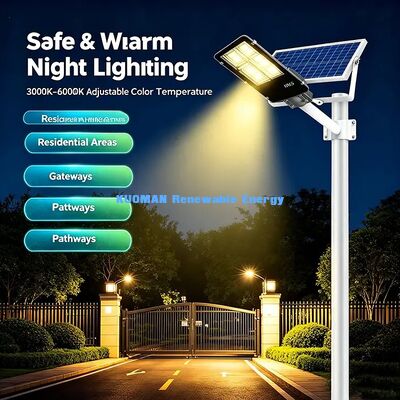 200 300 واط CCC C-Tick EMC معتمد Split Solar Street Light تصدير عالمي معتمد