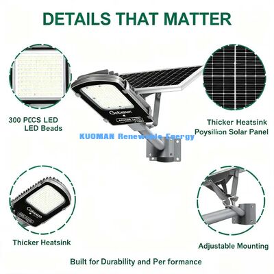 300pcs 2835 SMD LED ضوء الشارع الشمسي الضوء العالي استهلاك الطاقة المنخفض مصباح ساحة