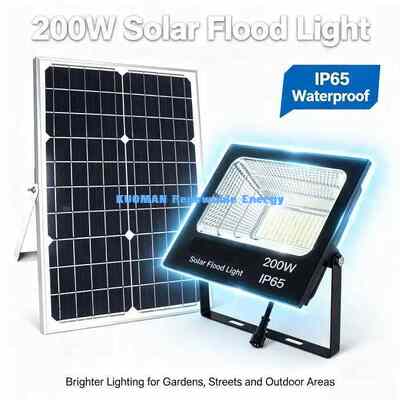 50W-2000W ضوء الفيضانات الشمسية القابلة للتعديل