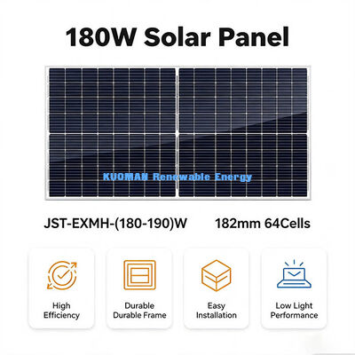 طاقة الكاميرا الأمنية للسطح السكني والحديقة ، لدينا 180W-190W الطاقة الشمسية