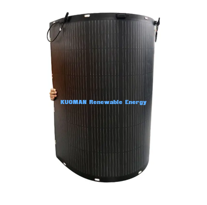 50W تثبيت الذاتي اللوحة الشمسية المرنة القابلة للطي ، لا يوجد تثبيت محترف للطاقة الشمسية لمخيمات RV والمنازل الصغيرة
